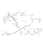 Diagram for 2013 Hyundai Elantra Brake Line - 58737-3X300