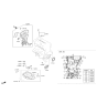 Diagram for Hyundai Elantra Timing Cover - 21350-2E300