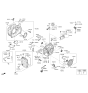 Diagram for 2014 Hyundai Elantra Motor And Transmission Mount - 45211-26710