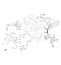 Diagram for 2014 Hyundai Elantra Oxygen Sensor - 39210-2E401