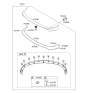 Diagram for 2015 Hyundai Elantra Spoiler - 87210-3X500