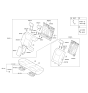 Diagram for Hyundai Elantra Armrest - 89900-3X010-MSD