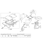 Diagram for 2015 Hyundai Elantra Sunroof - 81610-3X000