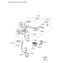 Diagram for 2008 Hyundai Santa Fe A/C Hose - 97759-2B300