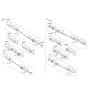 Diagram for 2009 Hyundai Santa Fe Axle Shaft - 49500-0W620