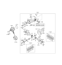 Diagram for 2008 Hyundai Veracruz Differential Cover - 53075-39301