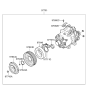 Diagram for Hyundai Santa Fe Idler Pulley - 97643-3L270