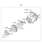 Diagram for 2009 Hyundai Santa Fe Idler Pulley - 97643-3L270