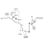 Diagram for 2010 Hyundai Santa Fe Sway Bar Kit - 54811-2B000