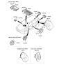 Diagram for 2009 Hyundai Sonata Car Speakers - 96330-0A101