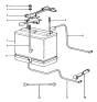 Diagram for Hyundai Excel Battery Cable - 37220-21000