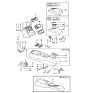 Diagram for 1986 Hyundai Excel Ashtray - 84641-21000