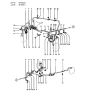 Diagram for 1985 Hyundai Excel Brake Line - 58737-21020