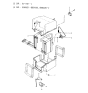 Diagram for 1989 Hyundai Excel A/C Expansion Valve - 97623-21100