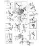 Diagram for 1988 Hyundai Excel Throttle Position Sensor - 32655-21600