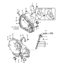 Diagram for Hyundai Excel Transfer Case Seal - 43119-21000