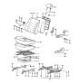 Diagram for 1989 Hyundai Excel Seat Cover - 88380-21100-CFP