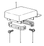 Diagram for 1987 Hyundai Excel Engine Control Module - 39110-21400