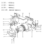 Diagram for Hyundai Excel Blend Door Actuator - 97124-21000