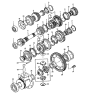 Diagram for 1987 Hyundai Excel Differential - 43322-21000