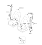 Diagram for 2016 Hyundai Tucson Seat Belt - 88820-D3500-YAK