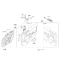 Diagram for 2018 Hyundai Tucson Door Handle - 82610-D3000-NS5