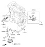 Diagram for 2012 Hyundai Elantra Thermostat - 25500-2E000