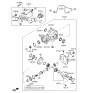 Diagram for 2020 Hyundai Tucson Differential Cover - 53075-3B520