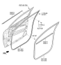 Diagram for Hyundai Tucson Weather Strip - 82110-D3000