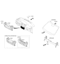 Diagram for 2016 Hyundai Tucson A/C Switch - 97250-D3130-TRY