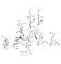 Diagram for Hyundai Tucson ABS Sensor - 91921-D3010