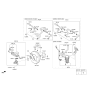 Diagram for Hyundai Tucson Brake Master Cylinder Reservoir - 58510-D3100