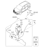 Diagram for 2019 Hyundai Tucson Washer Reservoir - 98620-D3100