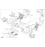 Diagram for Hyundai Armrest - 89900-D3030-TTY
