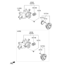 Diagram for 2015 Hyundai Tucson Axle Beam Mount - 55215-D3000