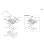 Diagram for 2012 Hyundai Veloster Oil Pan Baffle - 22401-2B600