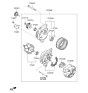 Diagram for 2013 Hyundai Veloster Voltage Regulator - 37370-2A400