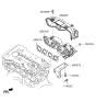 Diagram for 2017 Hyundai Tucson Exhaust Heat Shield - 28525-2E020