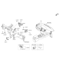 Diagram for Hyundai Tucson Body Control Module - 95400-D3640