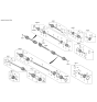 Diagram for Hyundai Tucson Axle Shaft - 49560-D3100