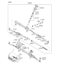 Diagram for 2015 Hyundai Tucson Tie Rod End - 56825-D3000