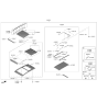 Diagram for 2021 Hyundai Tucson Weather Strip - 81614-D3000