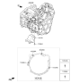 Diagram for 2017 Hyundai Tucson Engine Mount Torque Strut - 43176-2D012