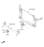 Diagram for Hyundai Horn - 96621-D3000