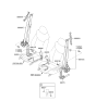 Diagram for 2018 Hyundai Ioniq Seat Belt - 88810-G2500-TRY