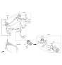 Diagram for 2020 Hyundai Ioniq A/C Hose - 97777-G2080