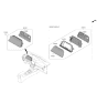 Diagram for Hyundai Ioniq Instrument Cluster - 94061-G2520