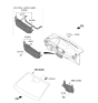 Diagram for 2020 Hyundai Ioniq A/C Switch - 97250-G2AM0-RET