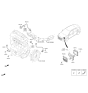 Diagram for 2018 Hyundai Ioniq Engine Control Module - 39110-03HM4