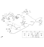 Diagram for Hyundai Ioniq Brake Line - 58737-G2500